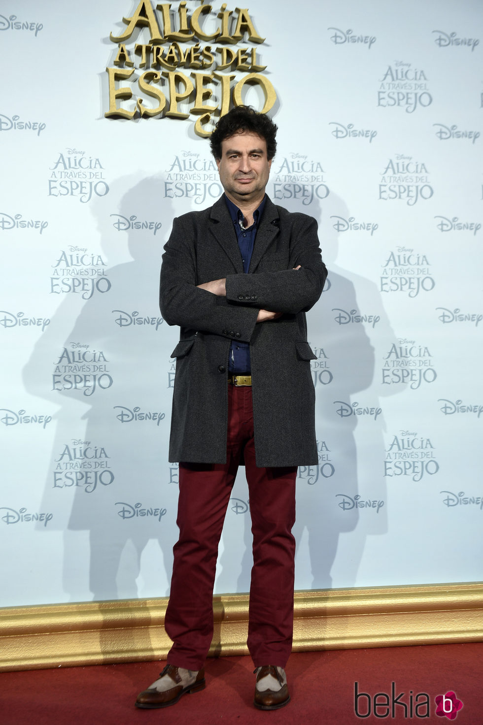 Pepe Rodríguez en el estreno de 'Alicia a través del espejo'