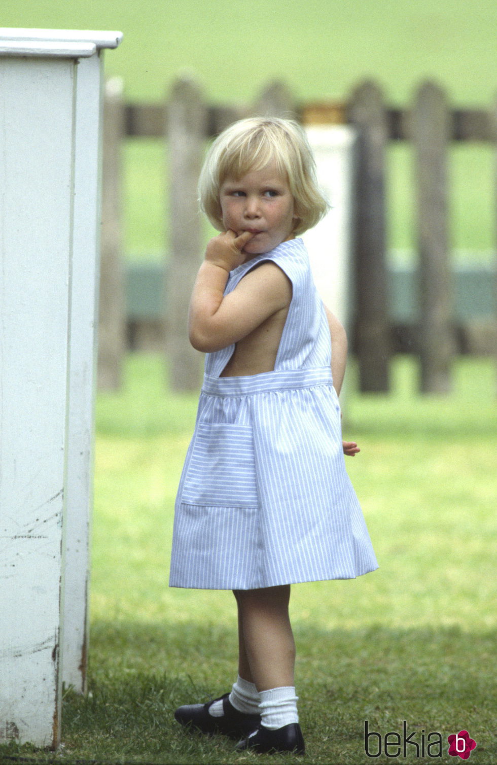 Zara Phillips de niña