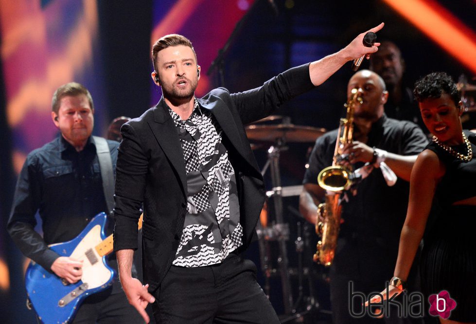 Justin Timberlake entregado actuando en el Dress Rehearsal del Festival de Eurovisión 2016