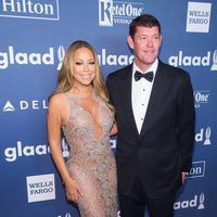 Mariah Carey y James Packer  en GLAAD Media Awards 2016