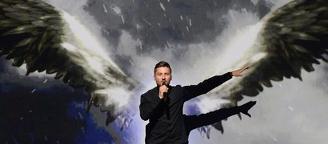 Sergey Lazarev, representante de Rusia durante su actuación en Eurovision 2016