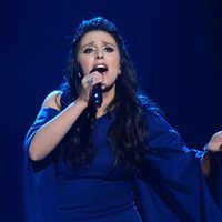 Jamala, representante de Ucrania, en su actuación  Eurovision 2016 