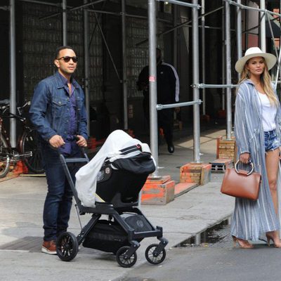 John Legend y Chrissy Teigen, unos papás felices con su hija Luna Simone