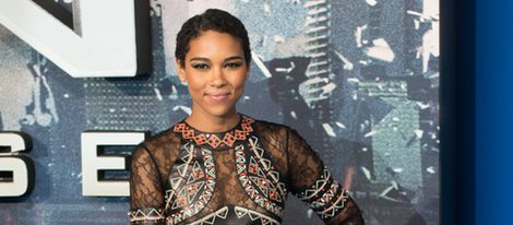 Alexandra Shipp en el estreno de 'X-Men Apocalipsis' en Londres