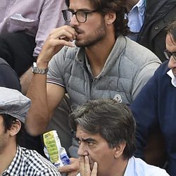 Feliciano López en la corrida de toros de San Isidro 2016