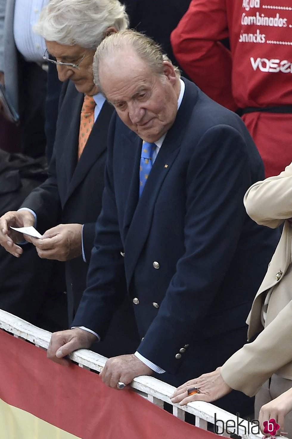 El Rey Juan Carlos en la corrida de San Isidro 2016