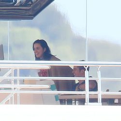 Katy Perry y Orlando Bloom a bordo de un yate en Cannes 2016