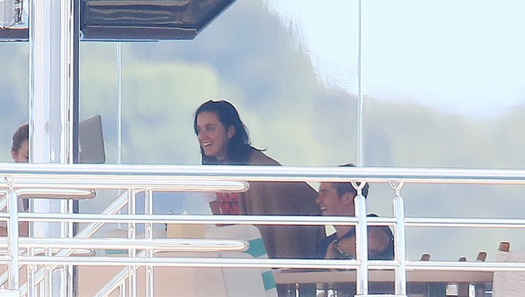 Katy Perry y Orlando Bloom a bordo de un yate en Cannes 2016