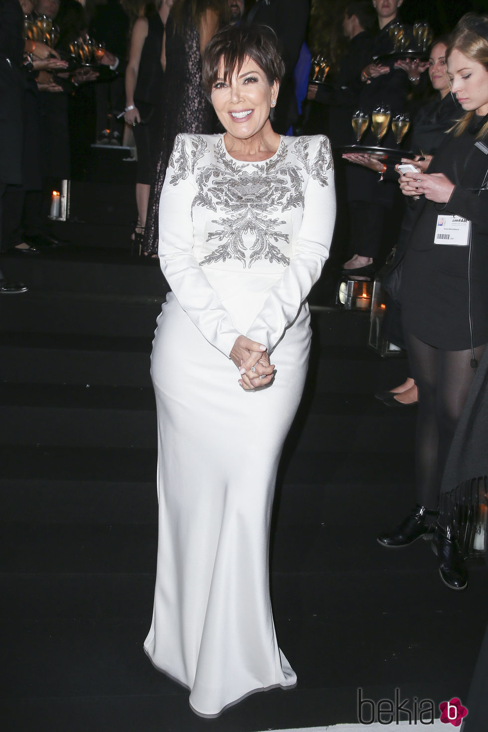 Kris Jenner en la fiesta de Grisogono en el Festival de Cannes 2016