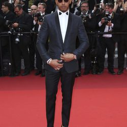 Lewis Hamilton en la premiere 'The Unknown girl' en el Festival de Cannes 2016