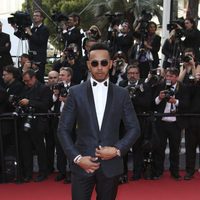 Lewis Hamilton en la premiere 'The Unknown girl' en el Festival de Cannes 2016