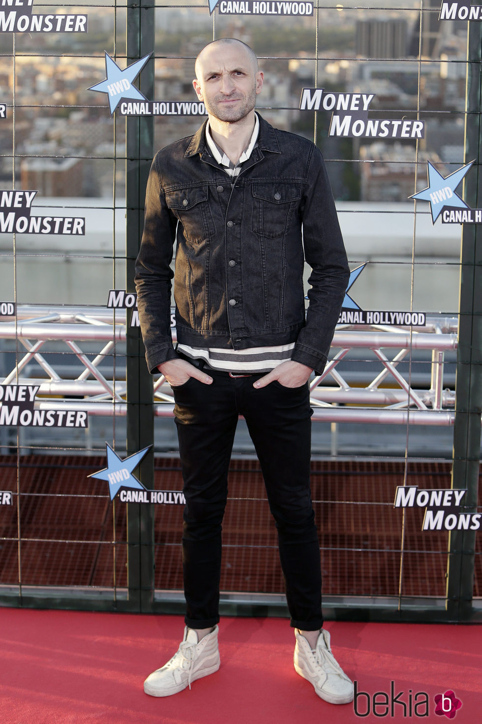 Julián Villagrán en el estreno de 'Money Monster' en Madrid