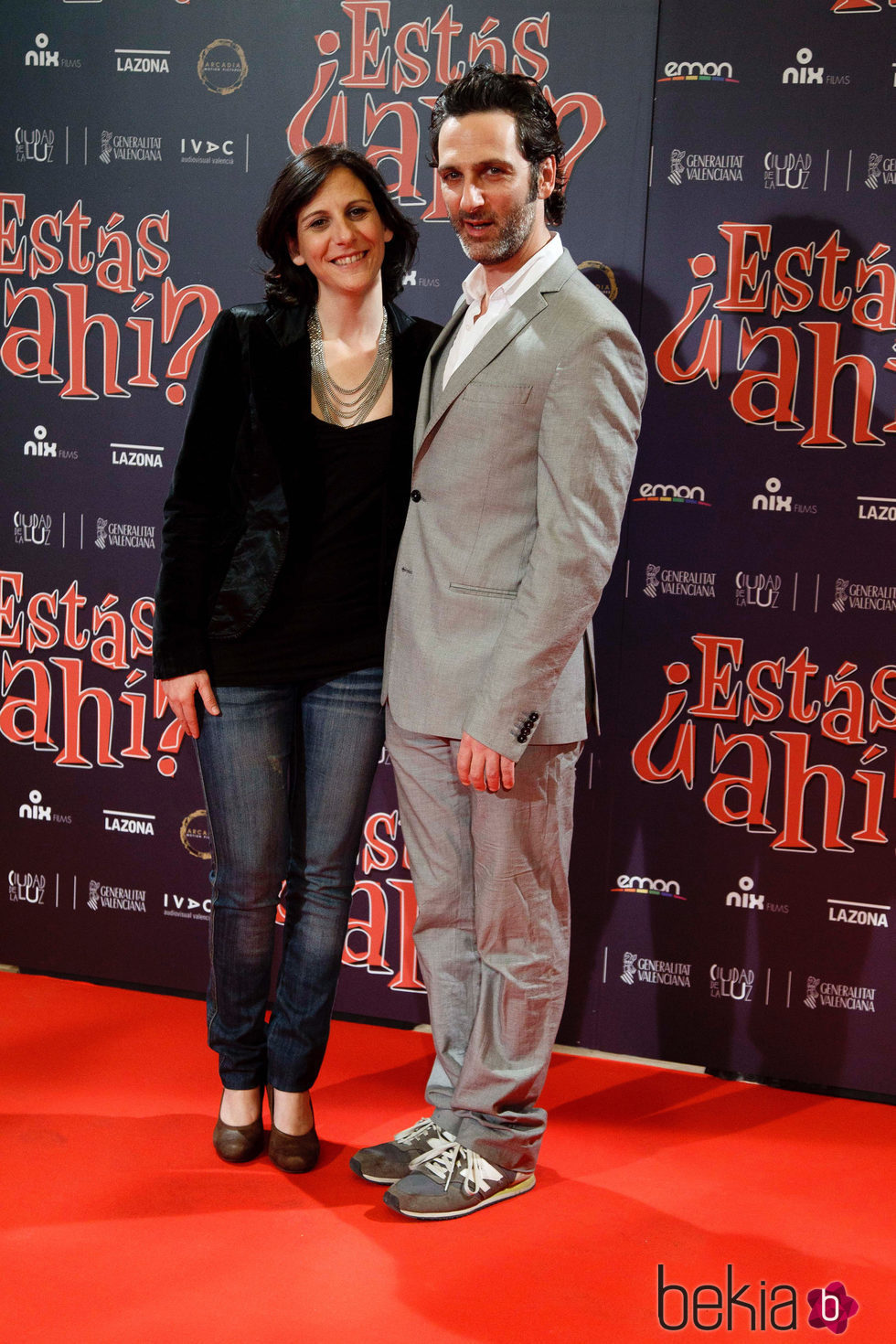 Malena y Ernesto Alterio en la Premiere de '¿Estas Ahí?'