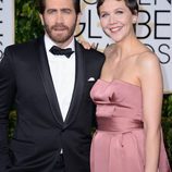 Jake y Maggie Gyllenhaal en los Globos de Oro 2015