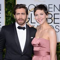 Jake y Maggie Gyllenhaal en los Globos de Oro 2015