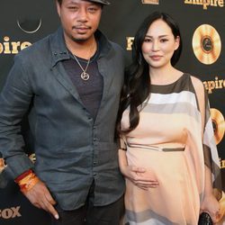 Terrence Howard y Miranda Pak durante el evento FYC ATAS de 'Empire' 2016