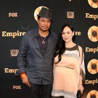 Terrence Howard y Miranda Pak en el evento FYC ATAS de 'Empire' 2016