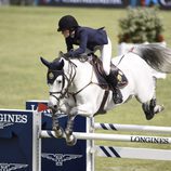 Jessica Springsteen participando en el CSI5 de Madrid 2016