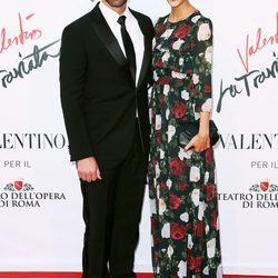 Raoul Bova y Rocío Munoz en el estreno de 'La Traviata'  en Roma