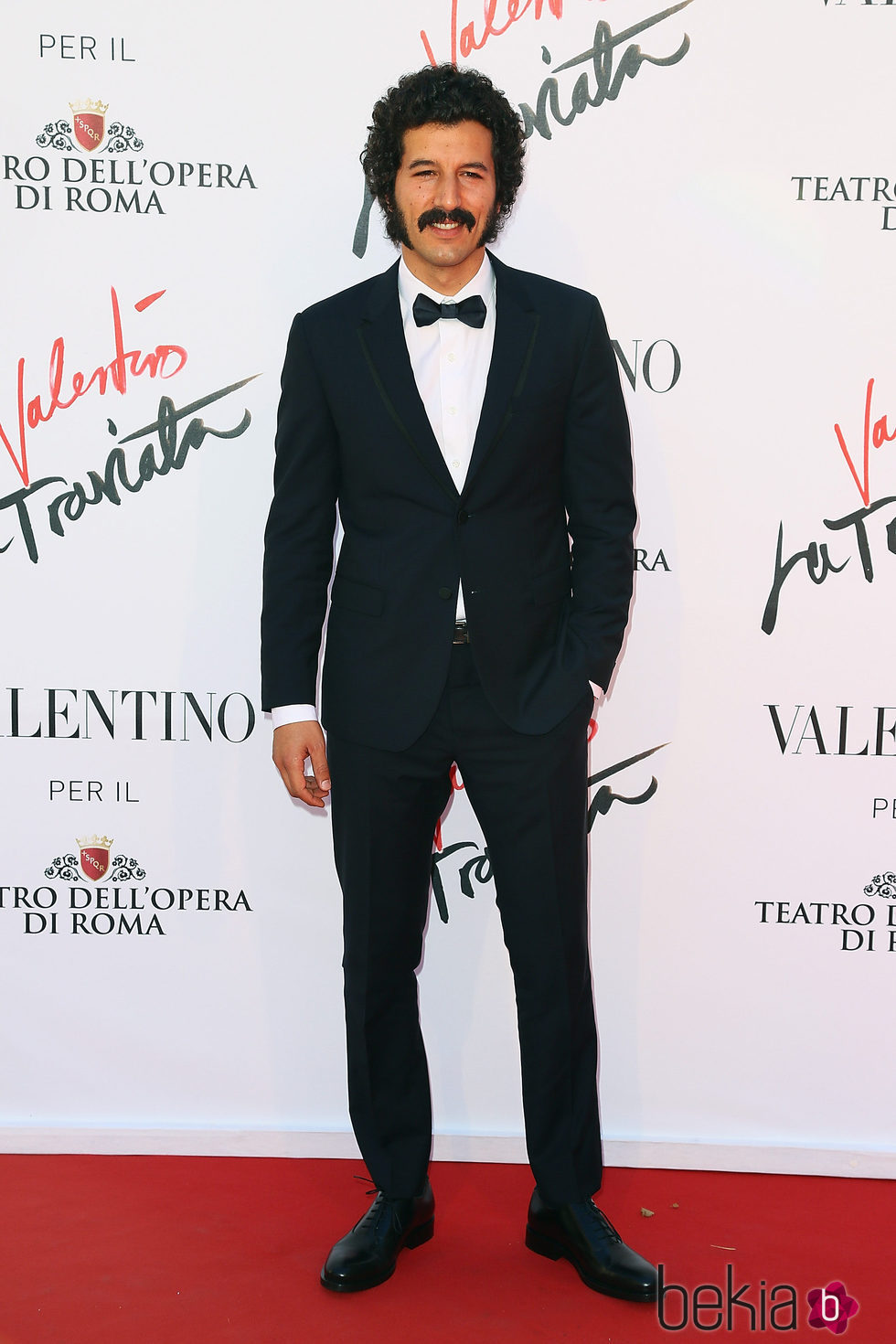 Francesco Scianna en el estreno de 'La Traviata'  en Roma