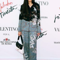 Susie Lau en el estreno de 'La Traviata'  en Roma