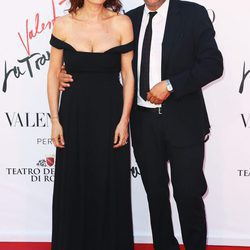 Sergio Castellitto y Margaret Mazzantini en el estreno de 'La Traviata'  en Roma