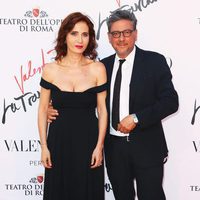 Sergio Castellitto y Margaret Mazzantini en el estreno de 'La Traviata'  en Roma