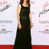 Valentina Cervi en el estreno de 'La Traviata'  en Roma