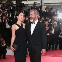 Mel Gibson y Rossalind Ross muy cariñosos en la clausura del Festival de Cannes 2016