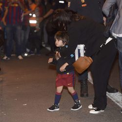 Milan Piqué en la final de la Copa del Rey 2016