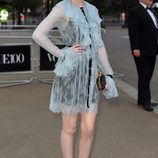 Eleanor Tomlinson en la fiesta del 100 aniversario de Vogue en Londres