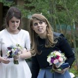 Las Princesas de York en la Chelsea Flower Show 2016