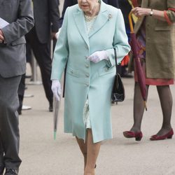 La Reina Isabel en la Chelsea Flower Show 2016