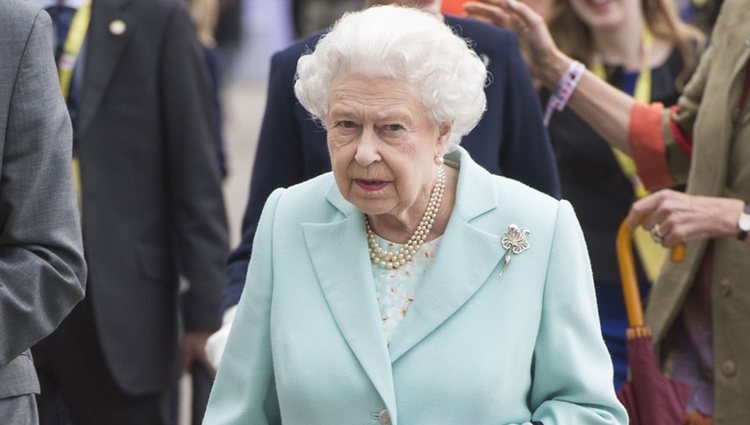 La Reina Isabel en la Chelsea Flower Show 2016