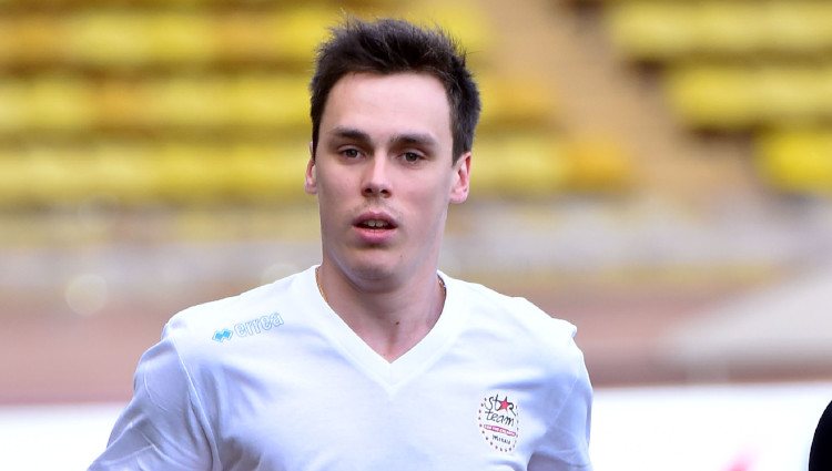 Louis Ducruet corriendo en un partido benéfico en Mónaco