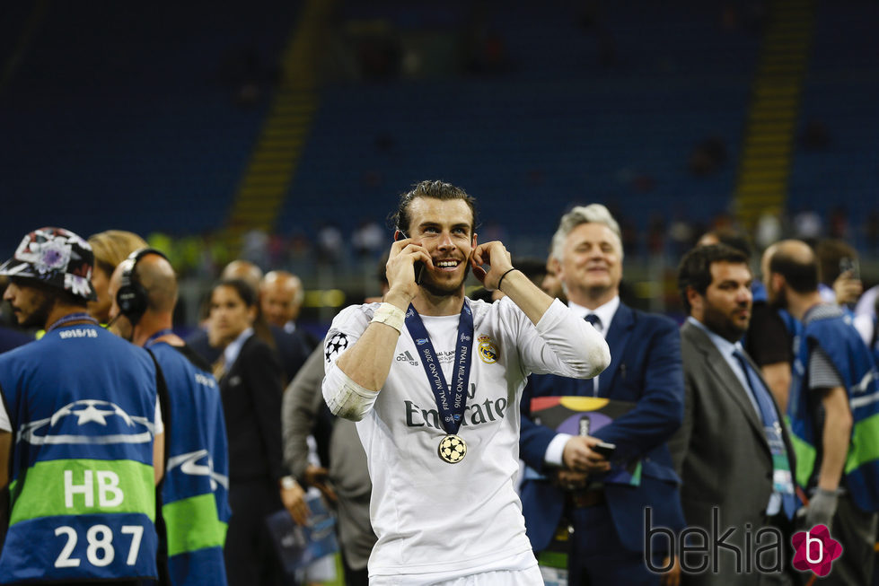 Gareth Bale en la final de la Champions League 2016