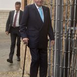 El Rey Juan Carlos I durante la boda de Alejandro Santo Domingo y Charlotte Wellesley