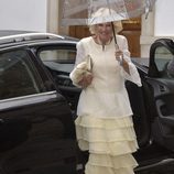 Camilla de Cornualles durante la boda de Alejandro Santo Domingo y Charlotte Wellesley