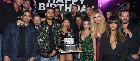 Scott Disick celebra su cumpleaños en Las Vegas con Kourtney y Khloe Kardashian