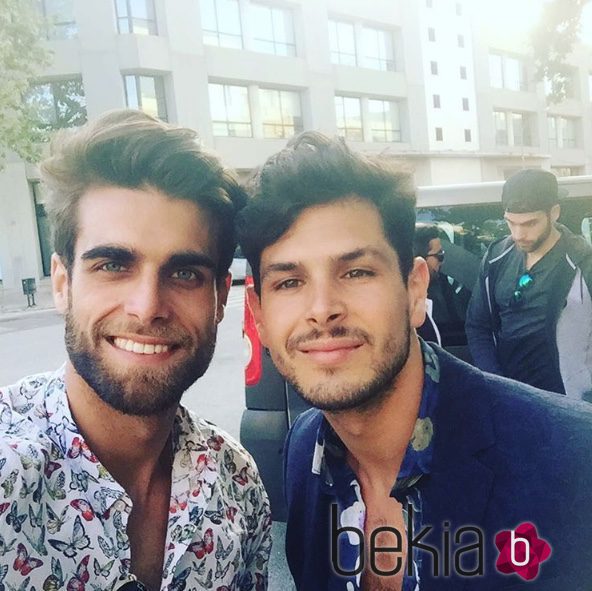 Daniel Rodríguez, Mister Internacional España 2016, junto a Alejandro Nieto