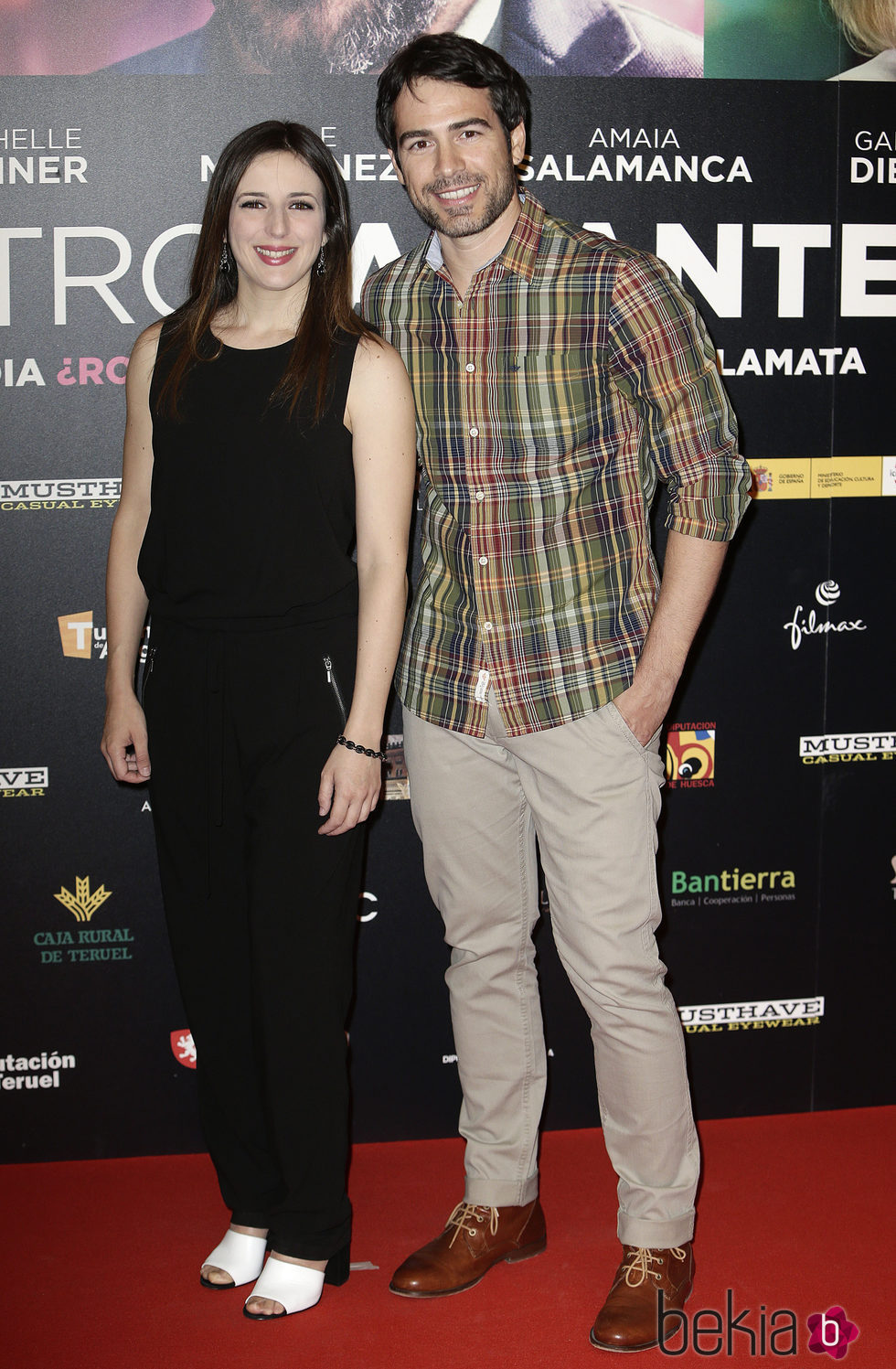 Ruth Nuñez y Alejandro Tous en el estreno de 'Nuestros Amantes'