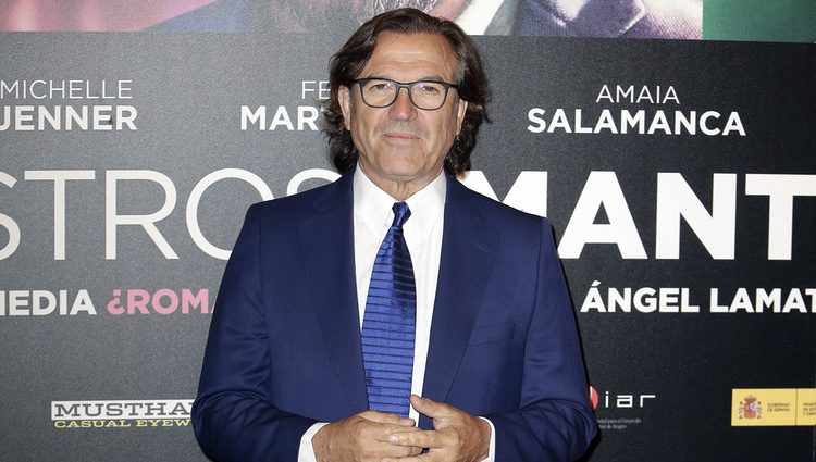 Pepe Navarro en el estreno de 'Nuestros Amantes'