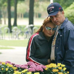 Rocío Jurado y José Ortega Cano en el Hospital Andersson de Houston