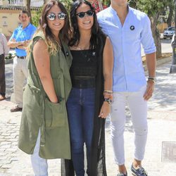 Rocío Flores, Gloria Camila y Kiko Jiménez en el 10 aniversario de la muerte de Rocío Jurado