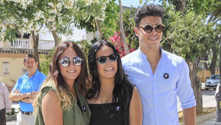 Rocío Flores, Gloria Camila y Kiko Jiménez en el 10 aniversario de la muerte de Rocío Jurado