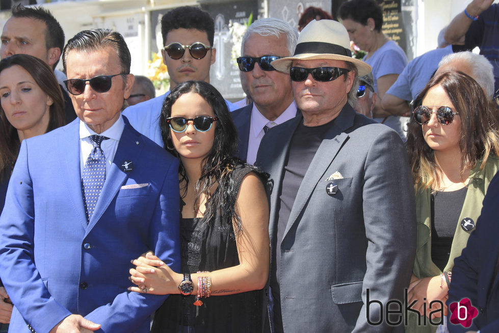 José Ortega Cano, Gloria Camila, Amador Mohedano y Rocío Flores en el 10 aniversario de la muerte de Rocío Jurado