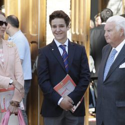 Froilán, muy sonriente junto a la Infanta Elena en la corrida de la Beneficencia 2016