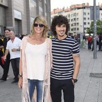 Arancha de Benito y Agustín Etienne durante la gira 'One on one' de Paul McCartney en Madrid