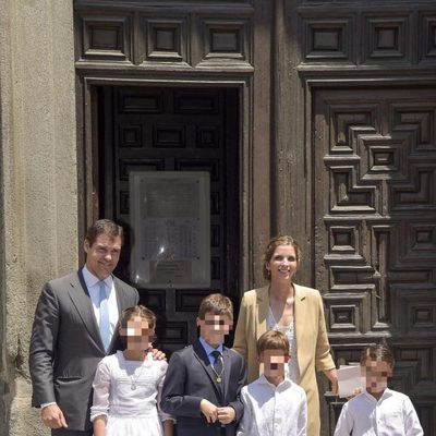 Comunión de Eugenia de Borbón en Madrid