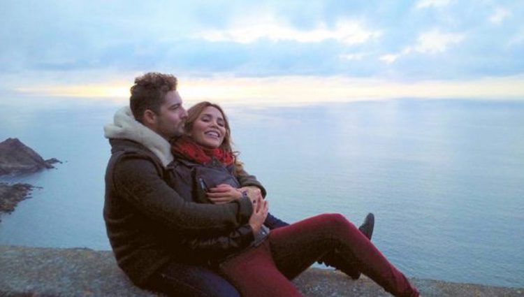 David Bisbal y Rosanna Zaneti muy enamoradosen Almería